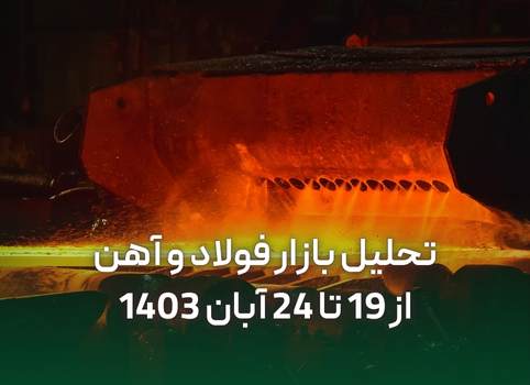 تحلیل بازار فولاد و آهن در هفته‌ای با نوسانات شدید – از 19 تا 24 آبان 1403