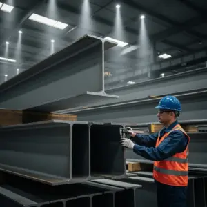 راهنمای کامل محاسبه تلرانس وزنی تیرآهن: از جدول اشتال تا کنترل باسکول در خرید عمده