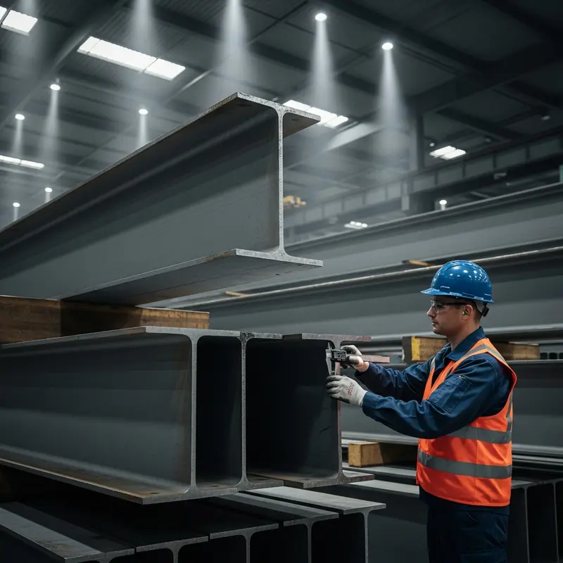 راهنمای کامل محاسبه تلرانس وزنی تیرآهن: از جدول اشتال تا کنترل باسکول در خرید عمده